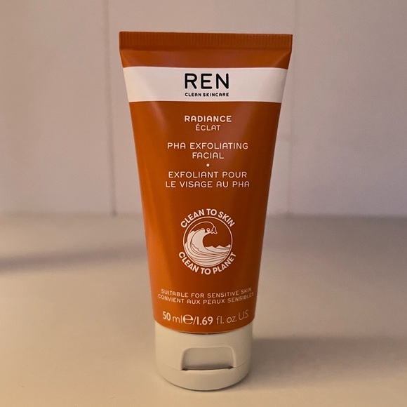 NEW REN Radiance PHA Exfoliating Facial Cream 1.69oz - Picture 2 of 4